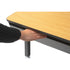 Honor Roll T-Leg Lift Lid Desk with pinch-proof hinge