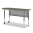 Inspire teacher desk, left bullet end