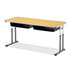 Integrity Double Leg Double Desk angle view
