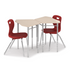 Oct Desk group of two with Explorer chairs, alternate view