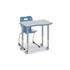Ogee Breeze Student Desk with casters
