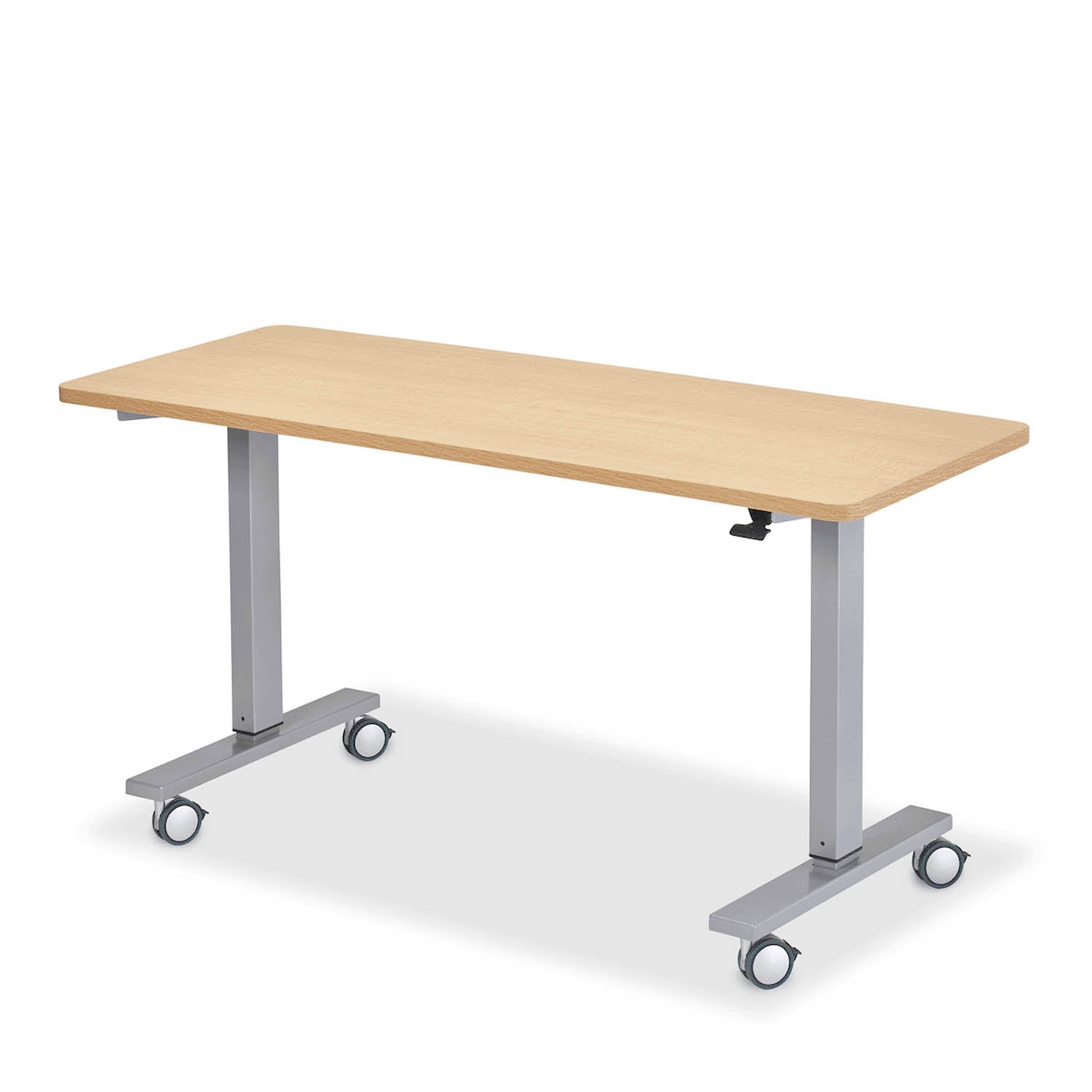 Pneumatic teacher desk, animated demonstration