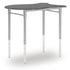 Scallop Desk with hard plastic top