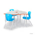 Scallop Desk, side view