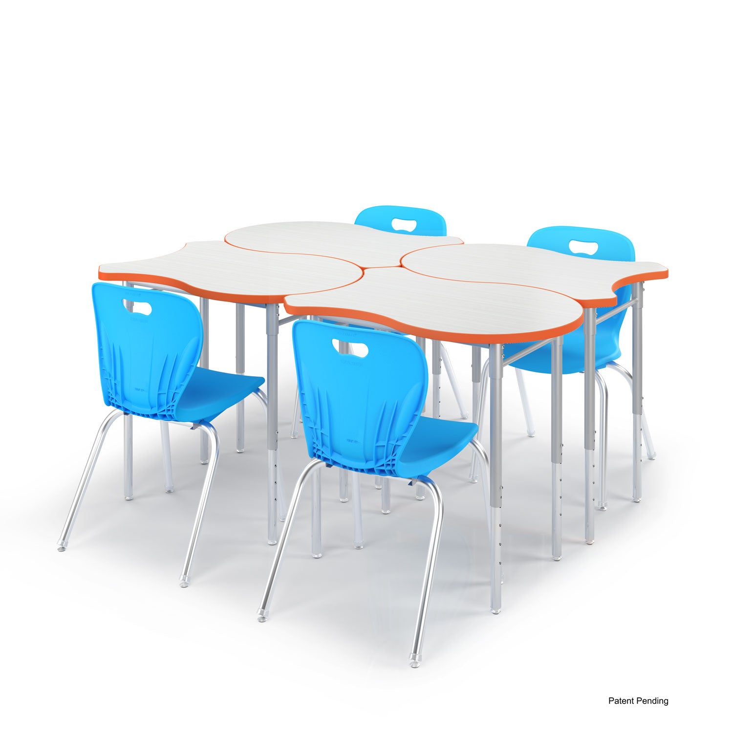 Scallop Desk, close-up
