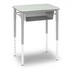 T-Rect Desk with hard plastic top and solid book box