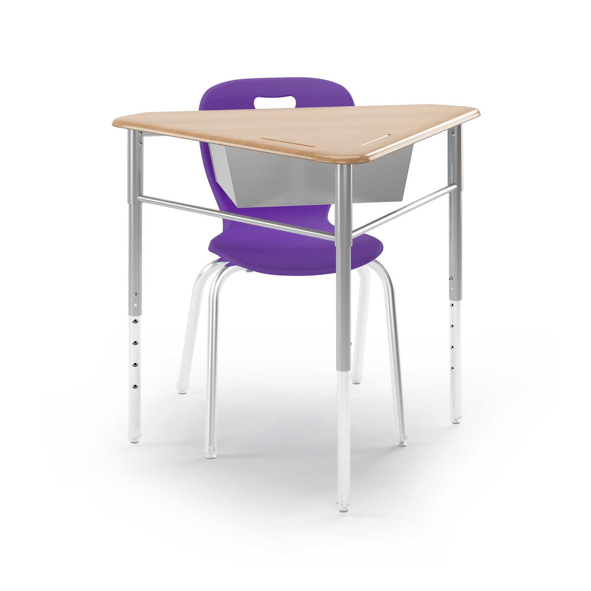 y5 Pente Desk with book box and Explorer chair