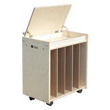Big Book Easel with Markerboard | Trojan Classroom Furniture Book Racks & Book Carts Trojan Classroom Furniture 