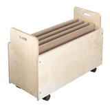 Big Book Storage Cart | Trojan Classroom Furniture Book Racks & Book Carts Trojan Classroom Furniture 