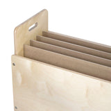 Big Book Storage Cart | Trojan Classroom Furniture Book Racks & Book Carts Trojan Classroom Furniture 