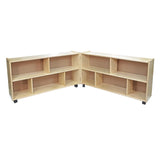 Block Shelf Hinged Units, Lockable | Trojan Classroom Furniture Shelving & Cabinets Trojan Classroom Furniture 