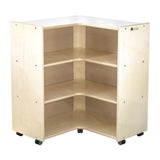 Block Storage Unit: Corner | Trojan Classroom Furniture Shelving & Cabinets Trojan Classroom Furniture 