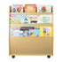 Book Mobile & Storage with 3 Shelves | Trojan Classroom Furniture Book Racks & Book Carts Trojan Classroom Furniture 