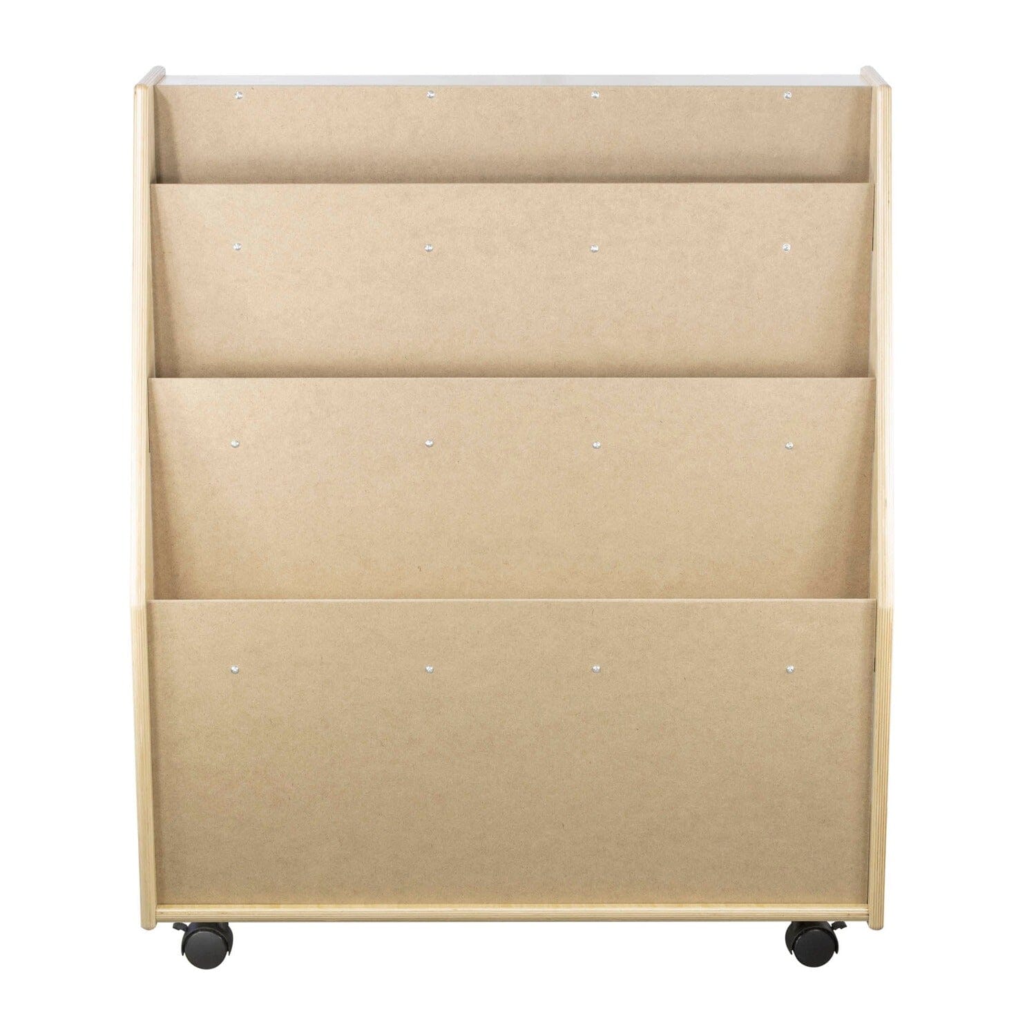 Book Mobile & Storage with 3 Shelves | Trojan Classroom Furniture Book Racks & Book Carts Trojan Classroom Furniture 