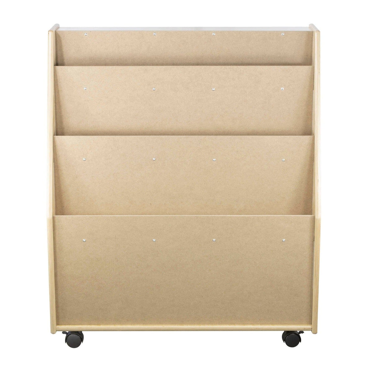 Book Mobile & Storage with 3 Shelves | Trojan Classroom Furniture Book Racks & Book Carts Trojan Classroom Furniture 