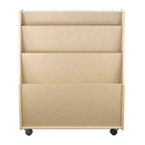 Book Mobile & Storage with 3 Shelves | Trojan Classroom Furniture Book Racks & Book Carts Trojan Classroom Furniture 