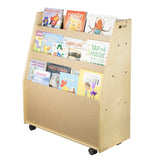 Book Mobile & Storage with 3 Shelves | Trojan Classroom Furniture Book Racks & Book Carts Trojan Classroom Furniture 