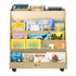 Book Mobile with 5 Shelves & Block Storage | Trojan Classroom Furniture Book Racks & Book Carts Trojan Classroom Furniture 