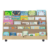 Book Rack with 5 Shelves | Trojan Classroom Furniture Book Racks & Book Carts Trojan Classroom Furniture 