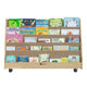 Book Rack with 5 Shelves | Trojan Classroom Furniture Book Racks & Book Carts Trojan Classroom Furniture 
