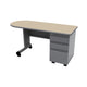 Cascade Teacher Desk Single & Double Bullet Teachers Desks Smith System 