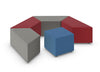 Craft Lounge Seating | Modular Ottomans | Curved 120º Unit | Offices To Go Ottoman OfficesToGo 