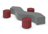 Craft Lounge Seating | Modular Ottomans | Curved 120º Unit | Offices To Go Ottoman OfficesToGo 