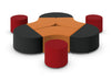 Craft Lounge Seating | Modular Ottomans | Curved 120º Unit | Offices To Go Ottoman OfficesToGo 