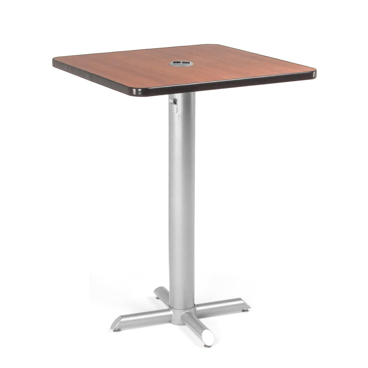 Cafe Table Square Top, Criss-Cross Base — 30