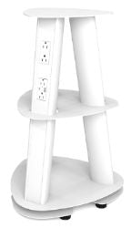 Dekko Isle G2 - Bright Orange (1 Available) Power Solution School Furniture by Simplova 