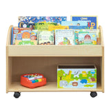 Double Sided Book Centre/Cart | Trojan Classroom Furniture Book Racks & Book Carts Trojan Classroom Furniture 