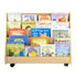 Double Sided Book Rack with 10 Shelves | Trojan Classroom Furniture Book Racks & Book Carts Trojan Classroom Furniture 