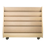 Double Sided Book Rack with 10 Shelves | Trojan Classroom Furniture Book Racks & Book Carts Trojan Classroom Furniture 