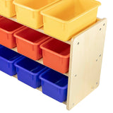 Easy Storage Units for 12 Bins | Trojan Classroom Furniture Cubby & Multi-Storage Trojan Classroom Furniture 