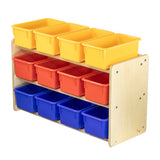 Easy Storage Units for 12 Bins | Trojan Classroom Furniture Cubby & Multi-Storage Trojan Classroom Furniture 