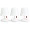 Edison Mini Trio: Portable USB Lamps for Versatile Ambiance Anywhere | Fatboy Ottoman Fatboy 