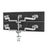 Sena™ Multi-Monitor Arms — SENA EX6-FMS - Sliver