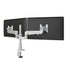 Evolve Dual Monitor Arms — Evolve2-M - Silver