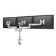 Evolve Multi-Monitor Arms — Evolve3-FF - Silver