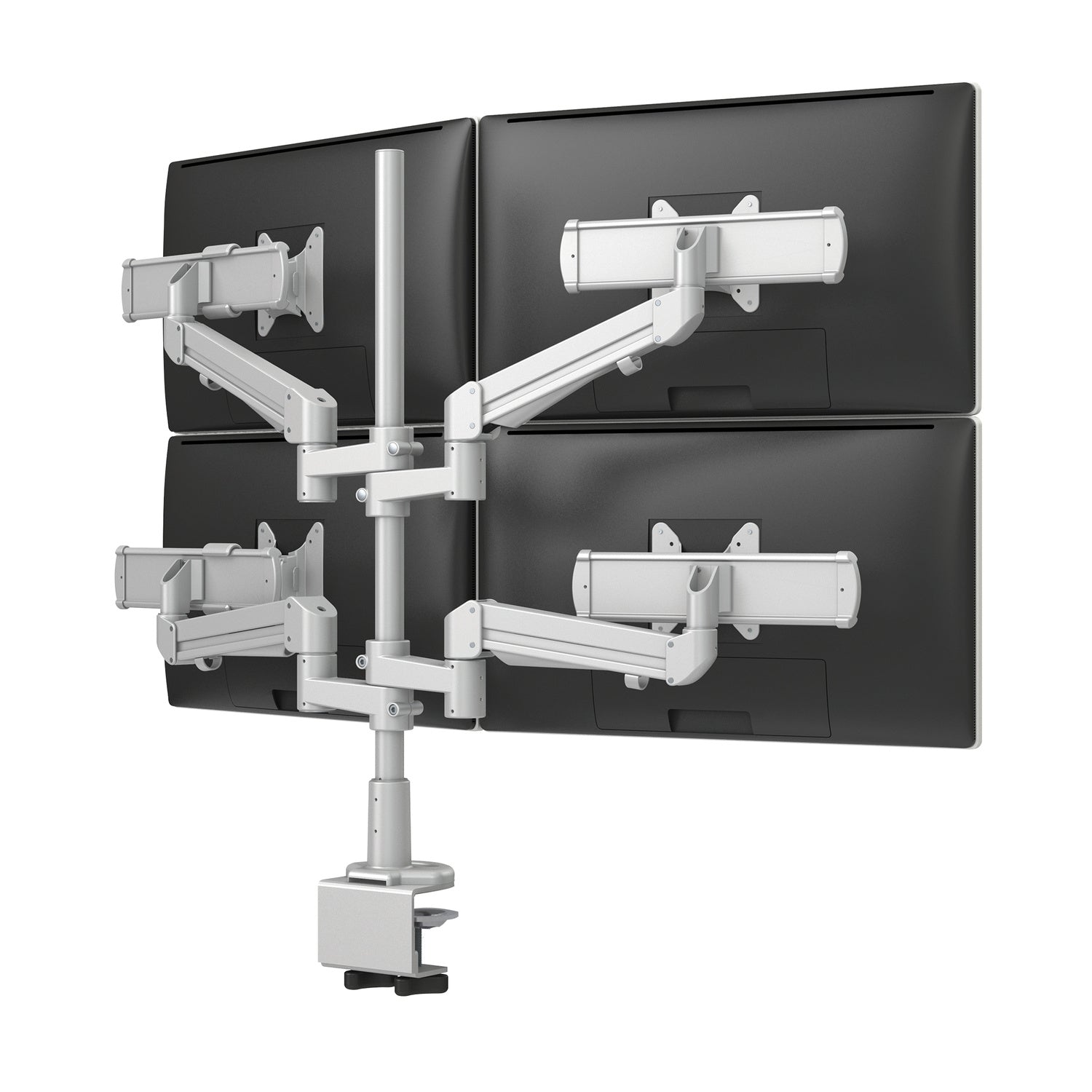 Evolve Multi-Monitor Arms — Evolve4-MS - Silver