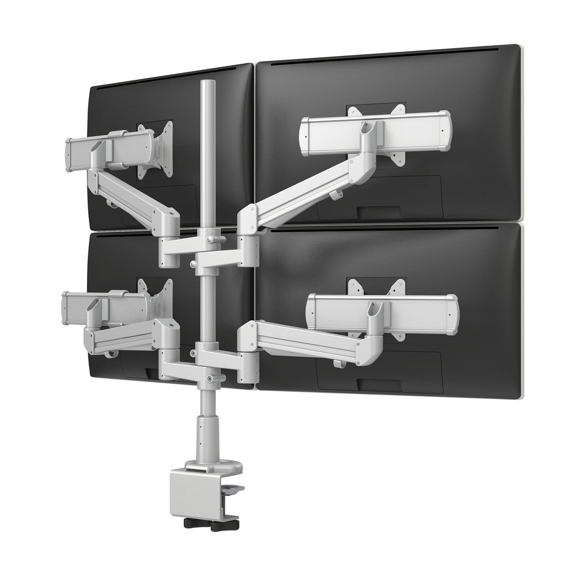 Evolve Multi-Monitor Arms — Evolve4-MS - Silver
