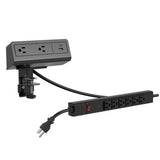 Fellowes FlexCharge4CX personal desktop power with undersurface power strip (1 Available) Power Solution School Furniture by Simplova 