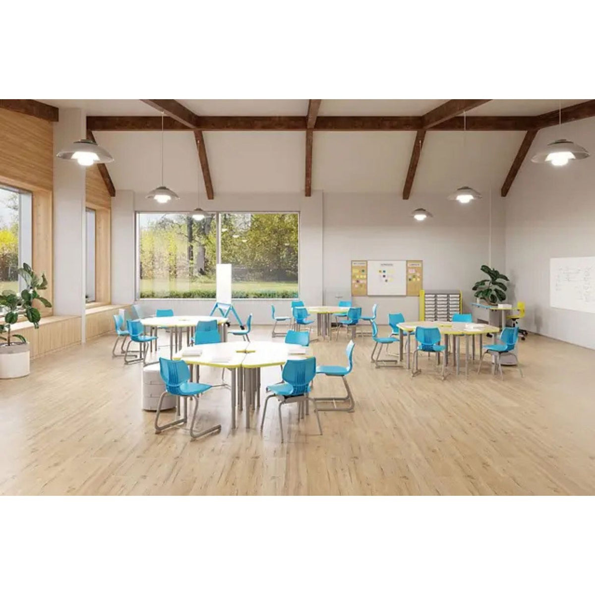 Flavours Cantilever Chair by Smith System | Flexible 4-Position Student Seating Classroom Chairs, Student Chairs Smith System 