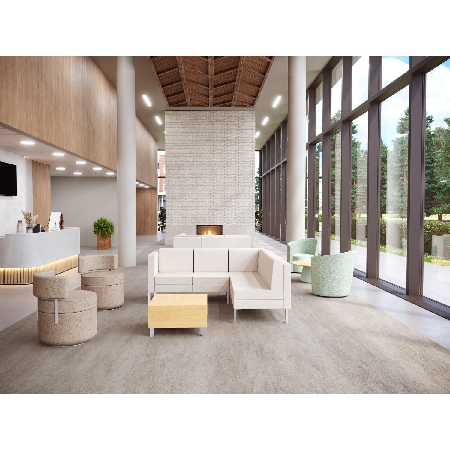 Flexxform Gio Lounge Seating — additional manufacturer image