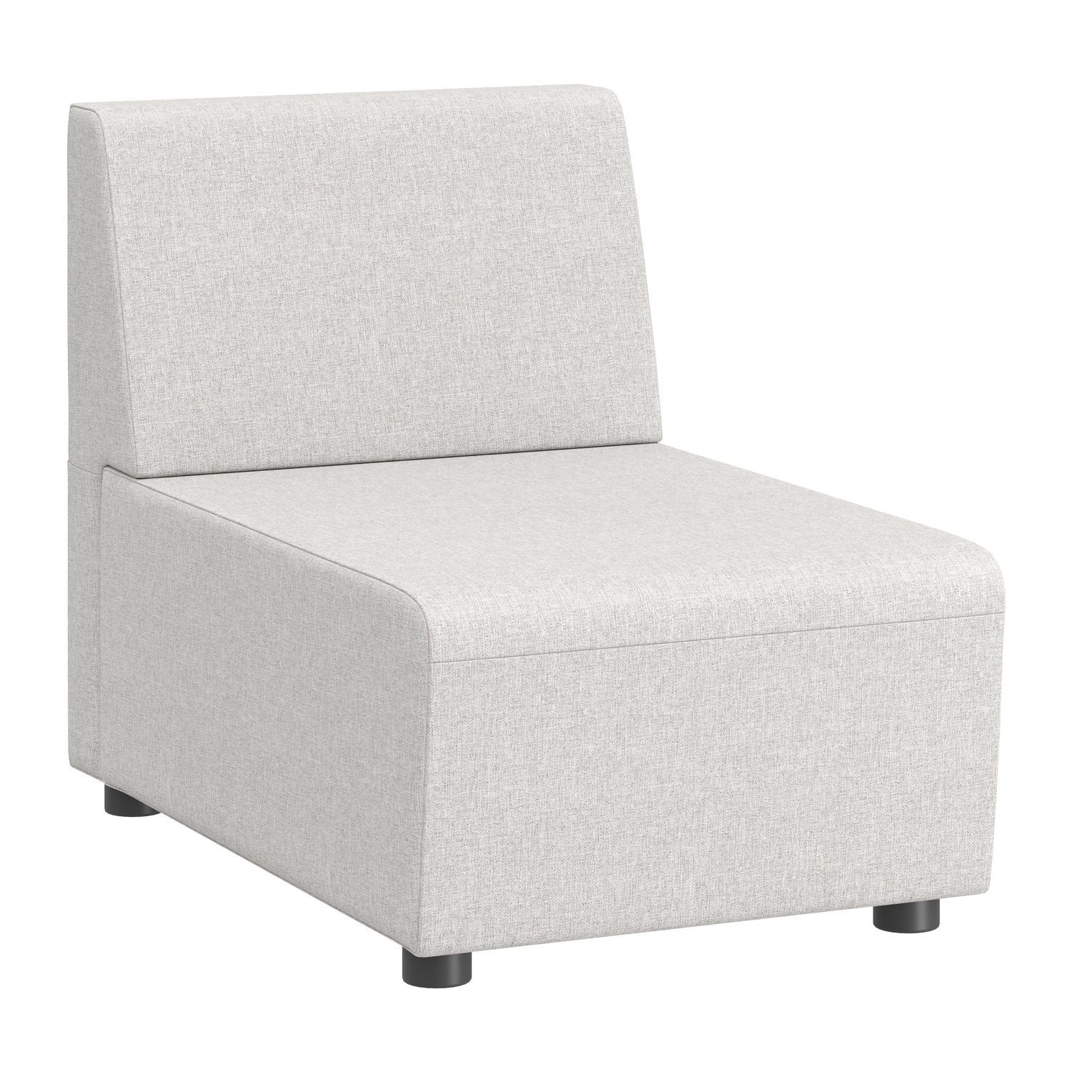 Flexxform Ace Junior Modular Lounge Seating — Junior Chaise — 23" × 70" × 28" — ACEJC