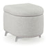 Flexxform Flo — D-Shaped Bench — 20" × 18" × 18" — FLOE