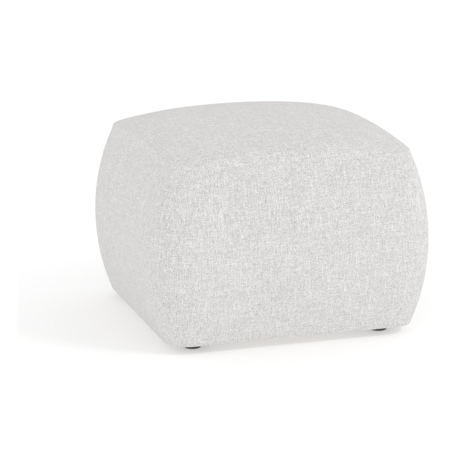 Flexxform Lodestone — Square Pouf — 24" × 24" × 17" — LODS