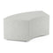 Flexxform Leo Ottoman — 60° curved ottoman — 14" high — LEO14