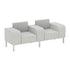 Flexxform Thk + Thn Waterfall — Tandem Two Seat — 77" × 27" × 28" — TTWT2