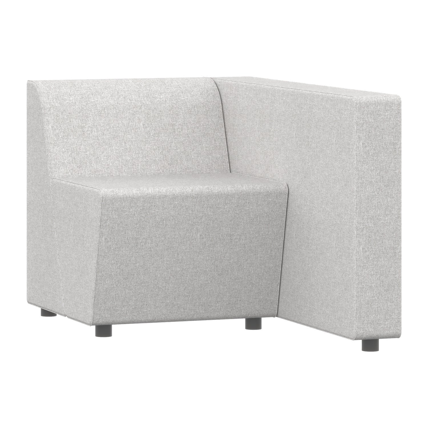 Flexxform Sol — One Seat with Left Arm — 30" × 48" × 29.5" — SOL1-LA